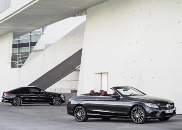 مرسيدس-بنز الفئة-C كوبيه وكابروليه الجديدتان: الأناقة كلّها